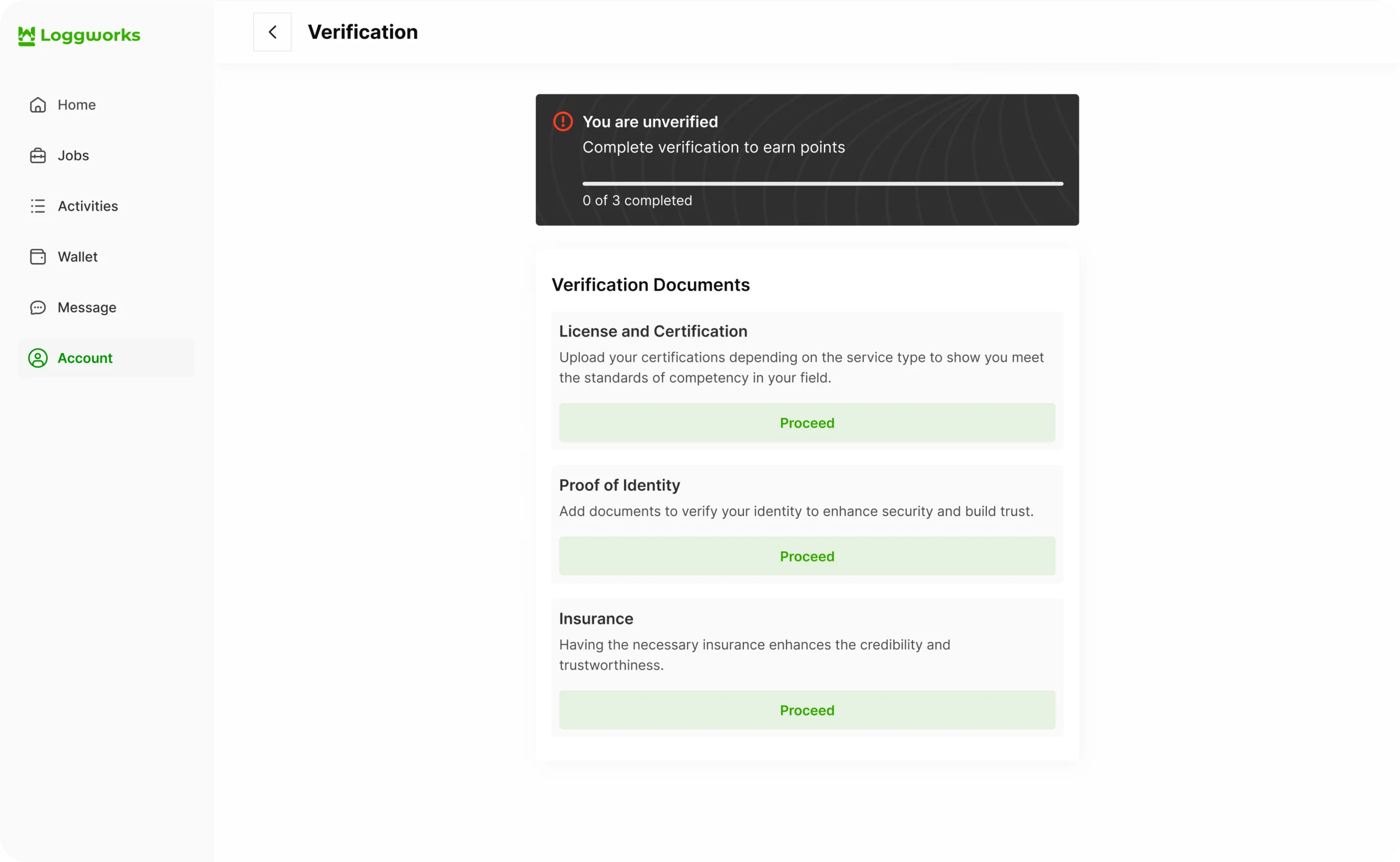 complete verification step 2