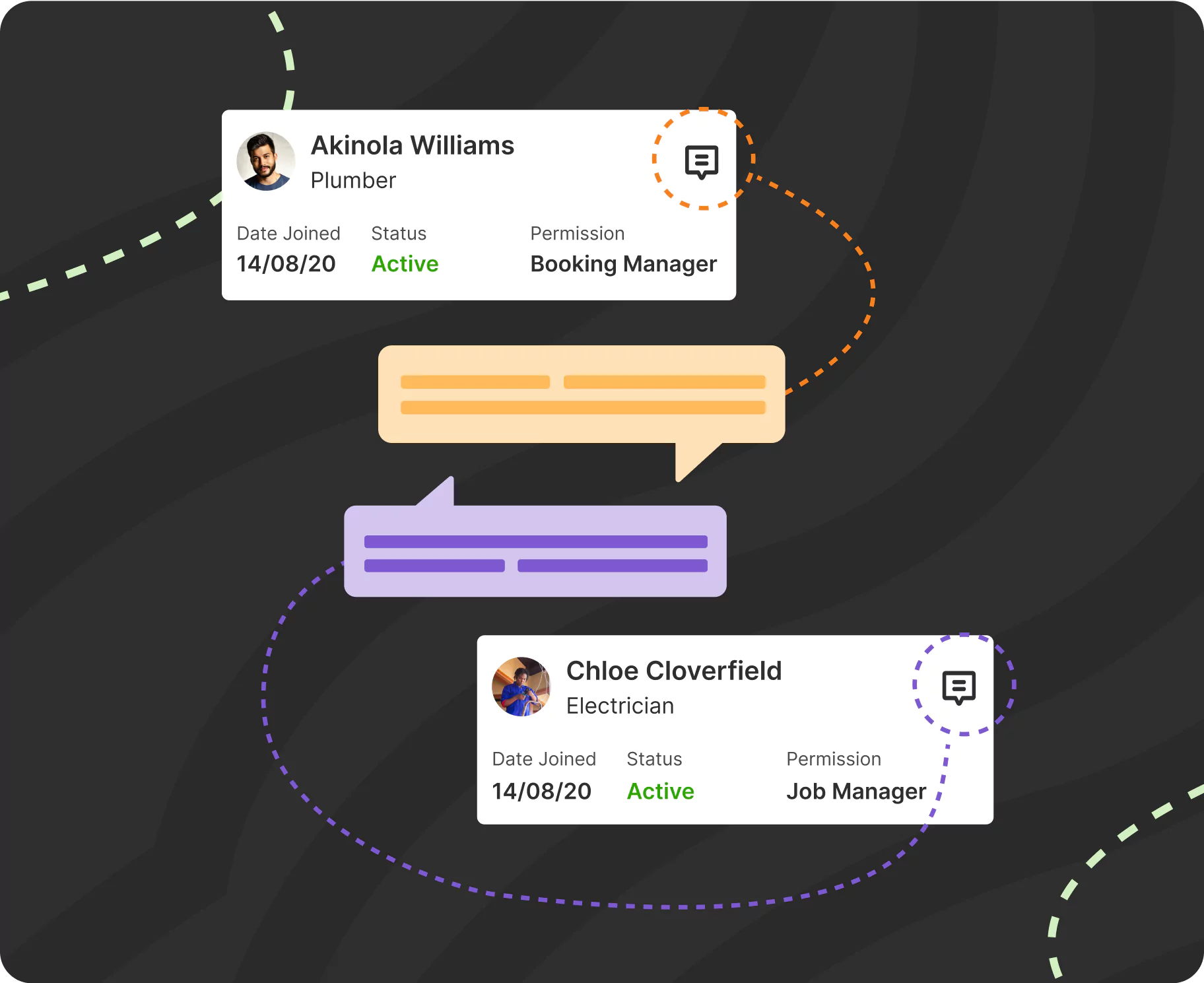 team messaging system